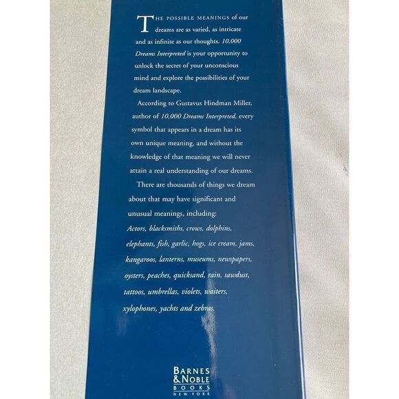 10,000 Dreams Interpreted Hard Cover Book - Picture 5 of 10